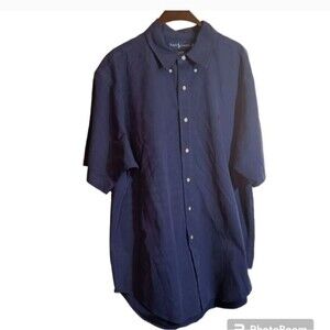 Ralph Lauren Green Lable Classic Fit Short Sleeve Button Down Shirt XL